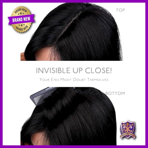 Real Human Hair Clip-in Extensions 16 Inch 2pc Scalp Coverage main image 6